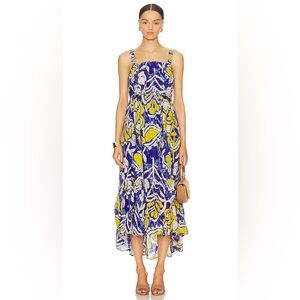 Cleobella Muriel Midi Dress in Azores Print Size S